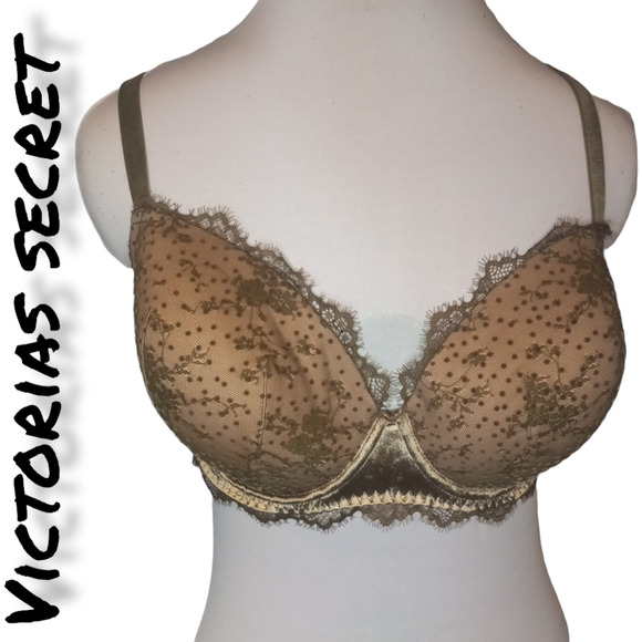Victoria's Secret Other - Victorias Secret Dream Angels Lined Demi Bra 36DDD